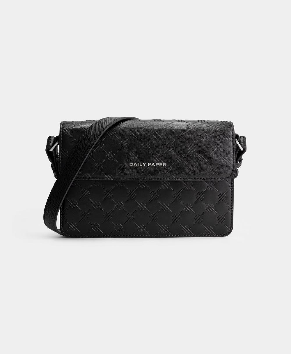 Daily Paper Black Meru Monogram Bag