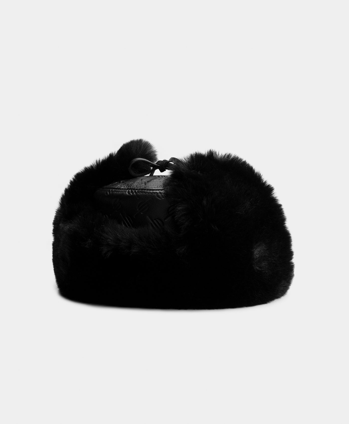 Daily Paper Black Monogram Chapka Hat