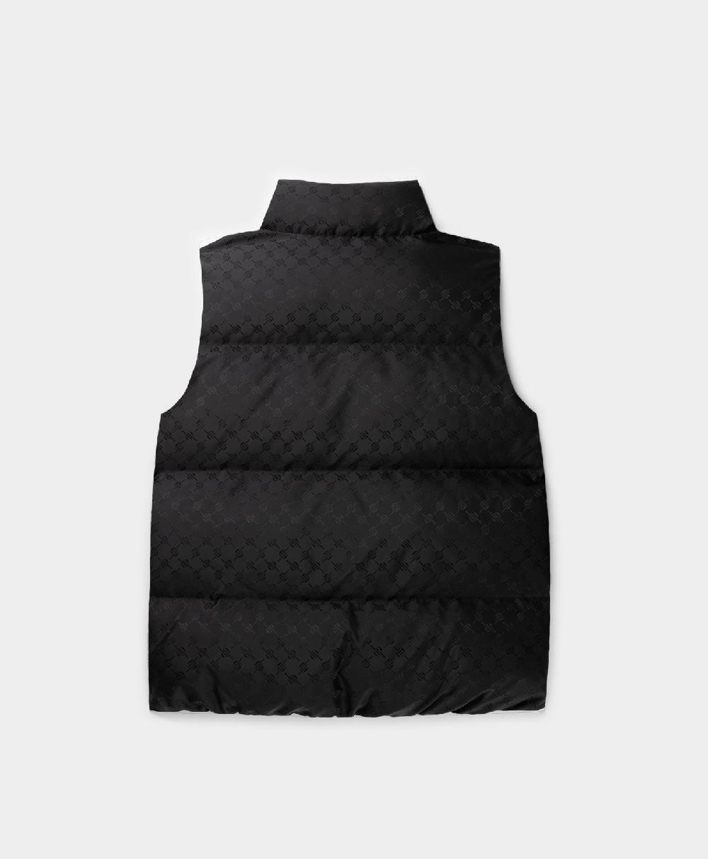 Daily Paper Black Monogram Pondo Bodywarmer
