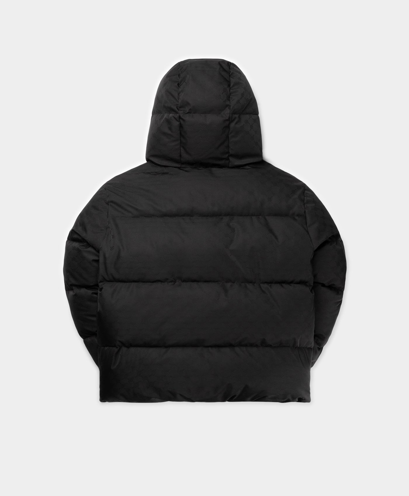 Daily Paper Black Monogram Short Puffer Jacket
