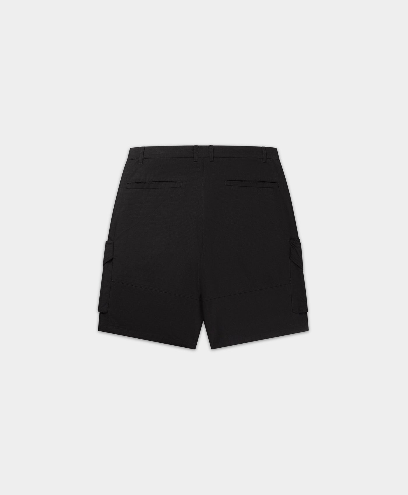 Daily Paper Black Oyster Cotton Cargo Shorts