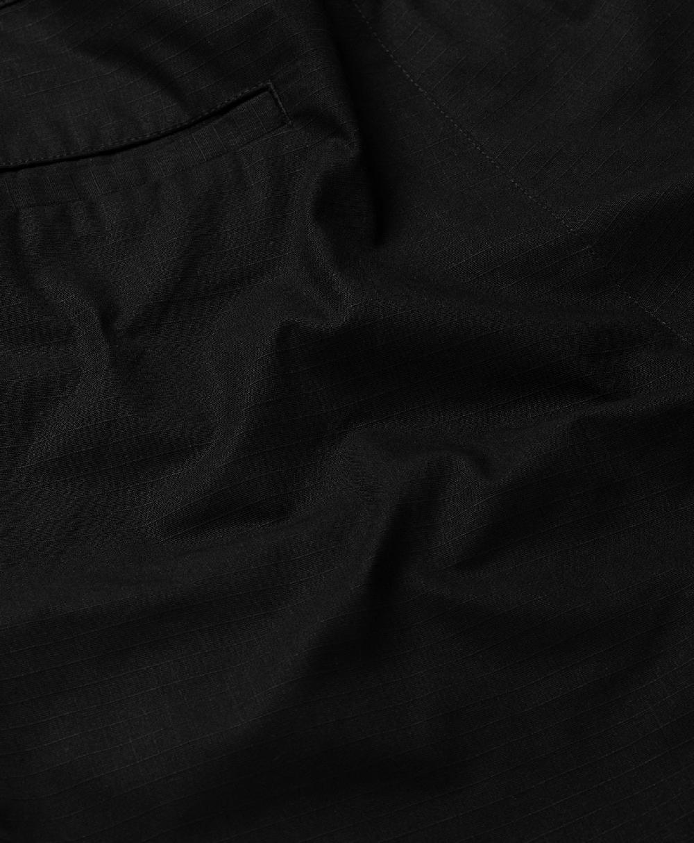 Daily Paper Black Oyster Cotton Cargo Shorts
