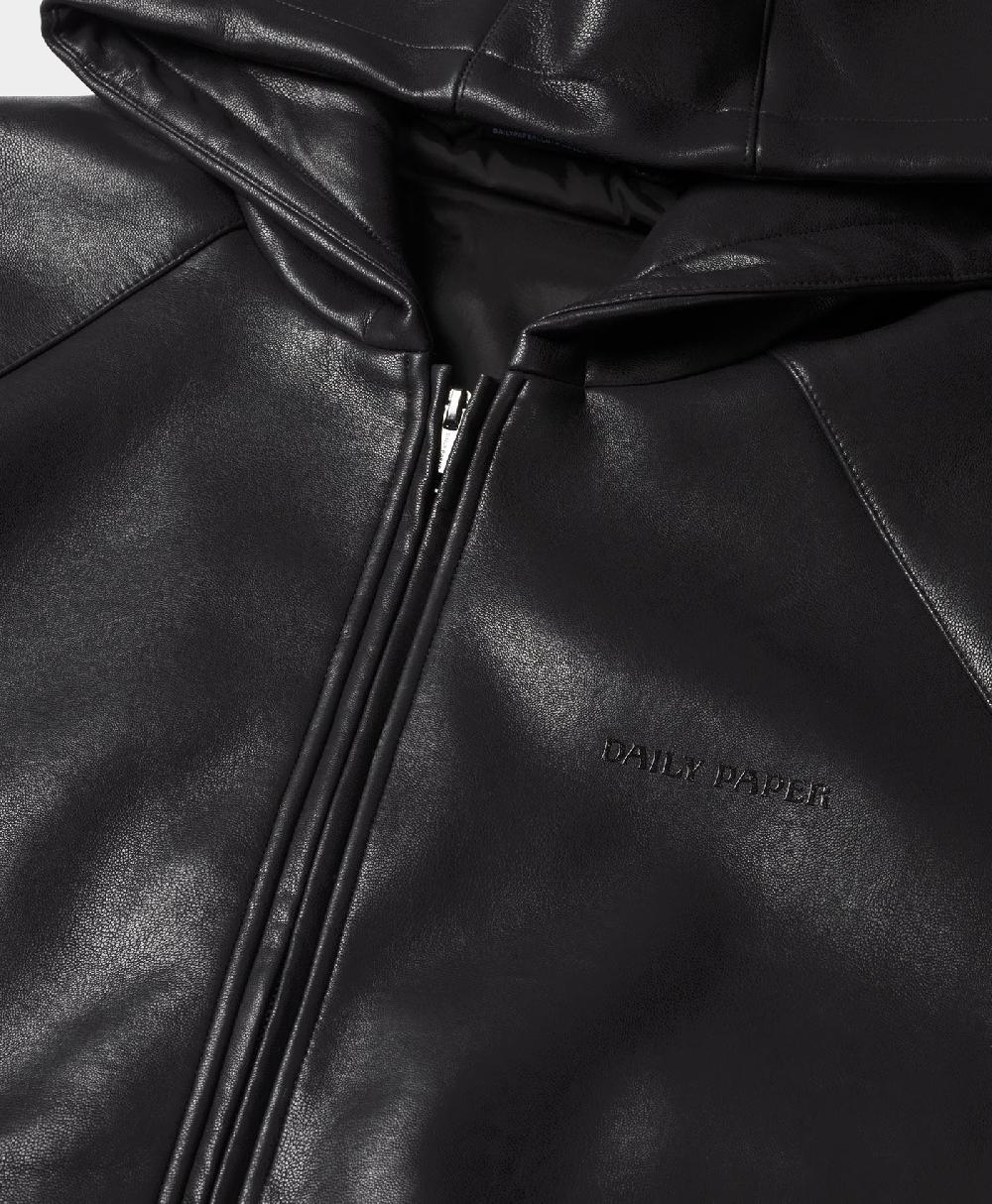 Daily Paper Black Pu Scuba Jacket