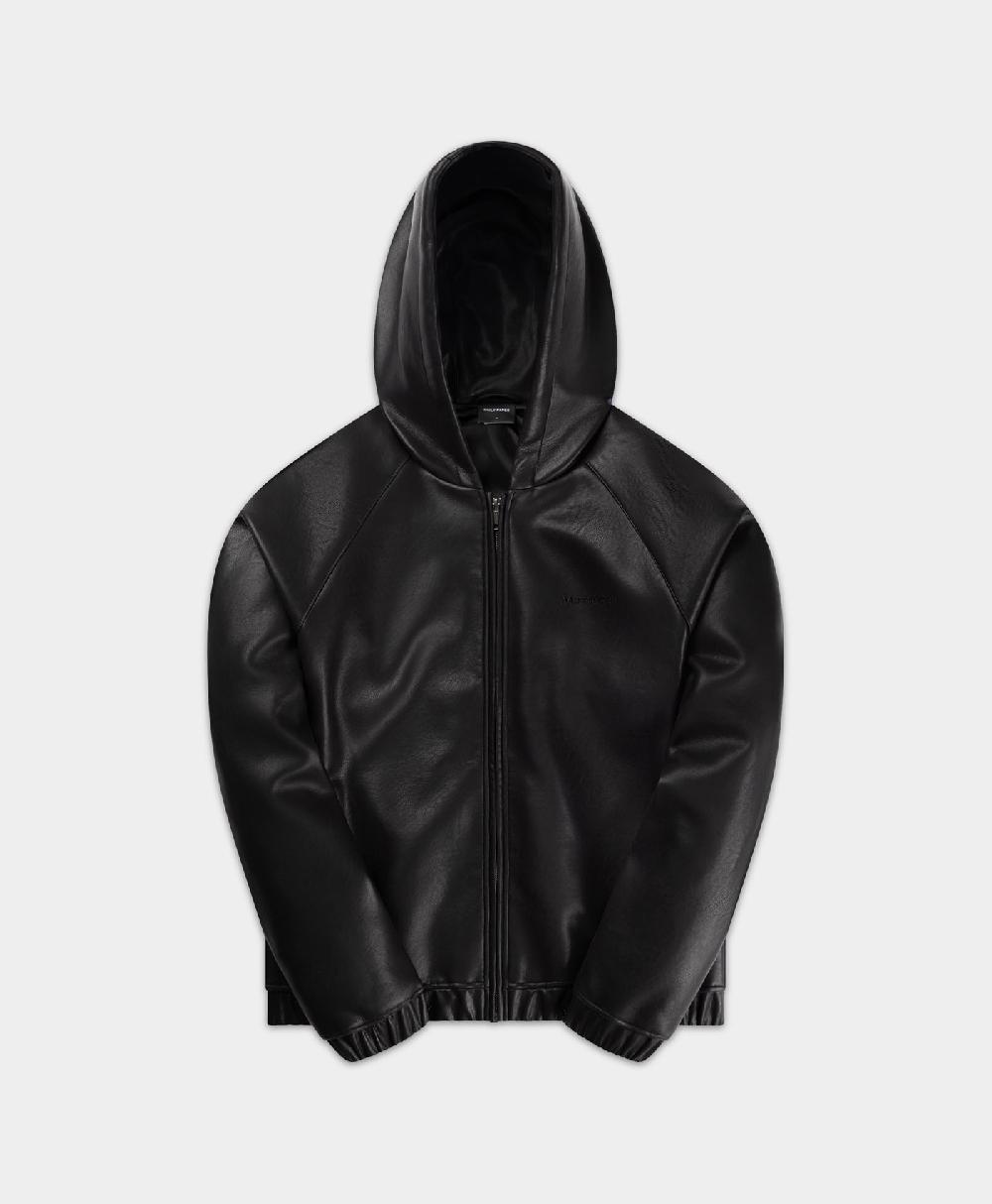 Daily Paper Black Pu Scuba Jacket