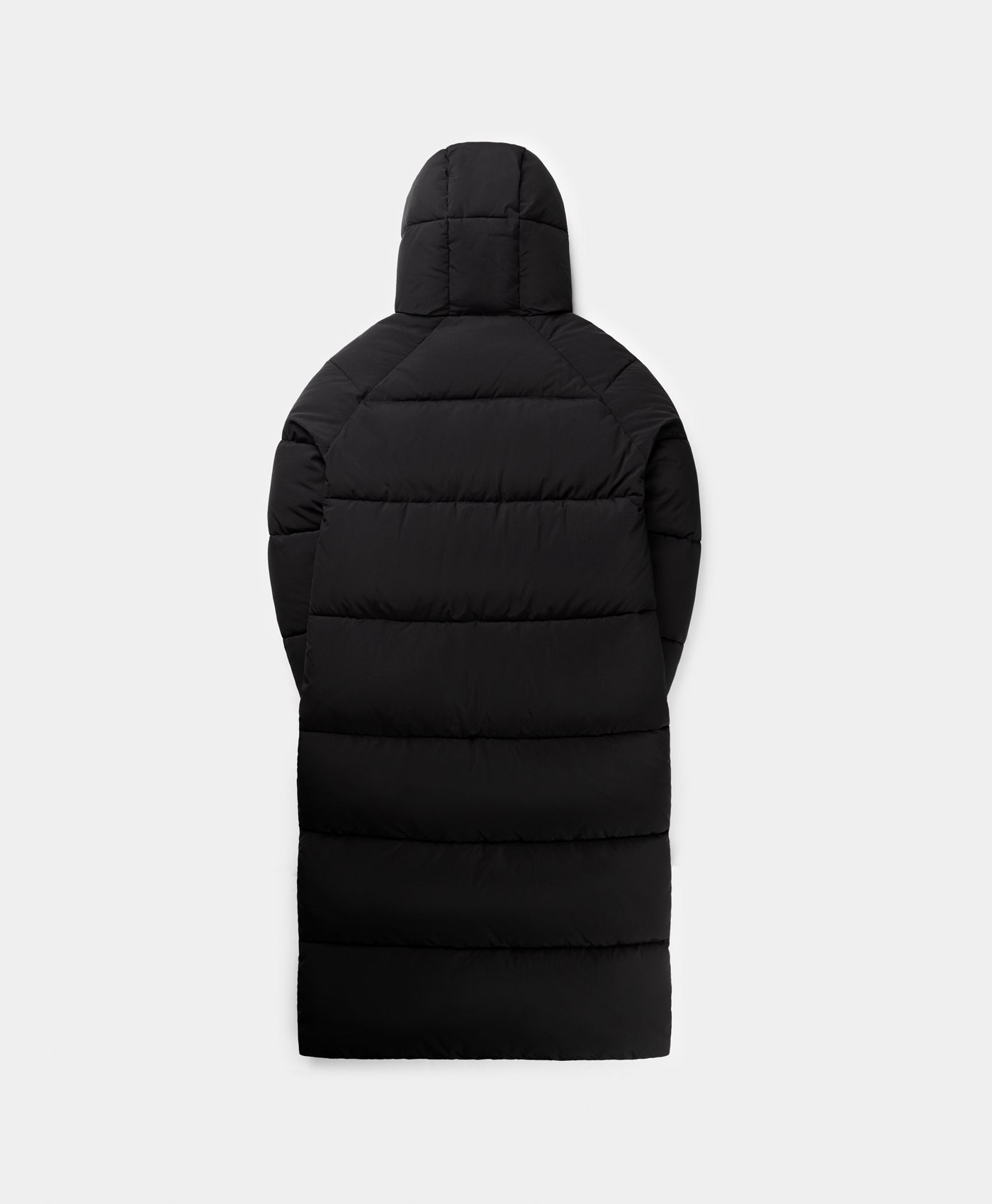 Daily Paper Black Relaxed Long Puffer