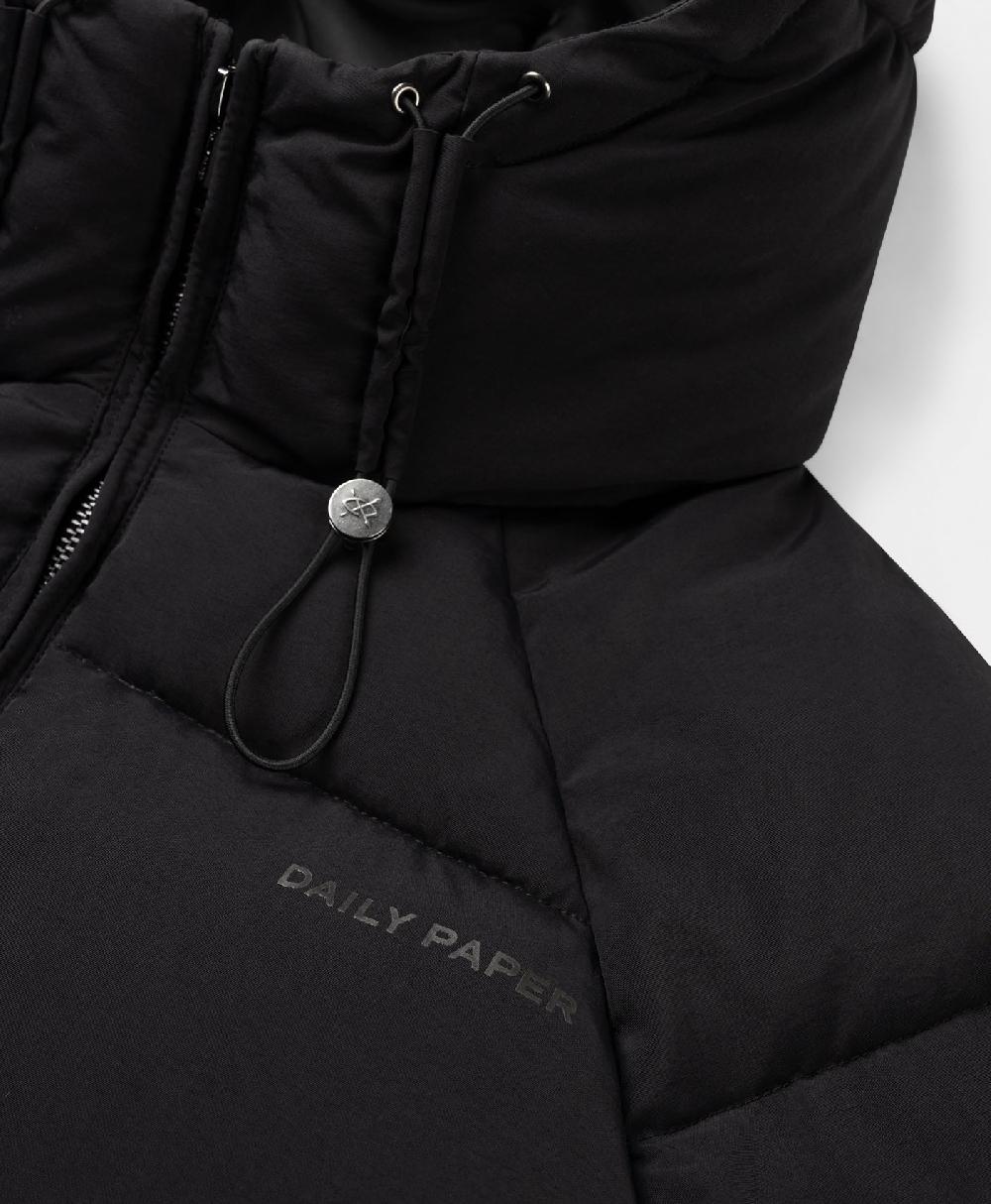 Daily Paper Black Relaxed Puffer