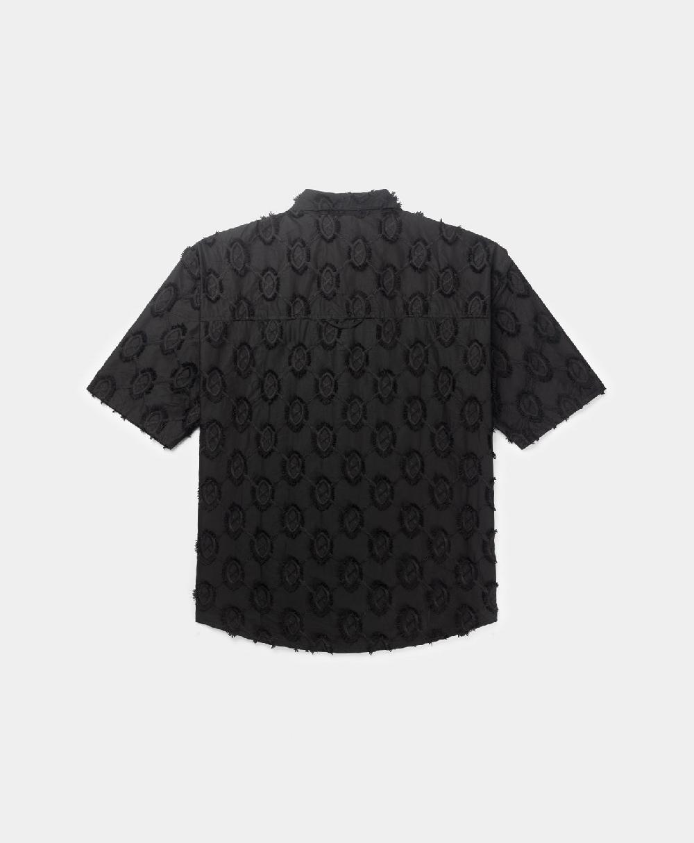 Daily Paper Black Trophy Shield Shirt
