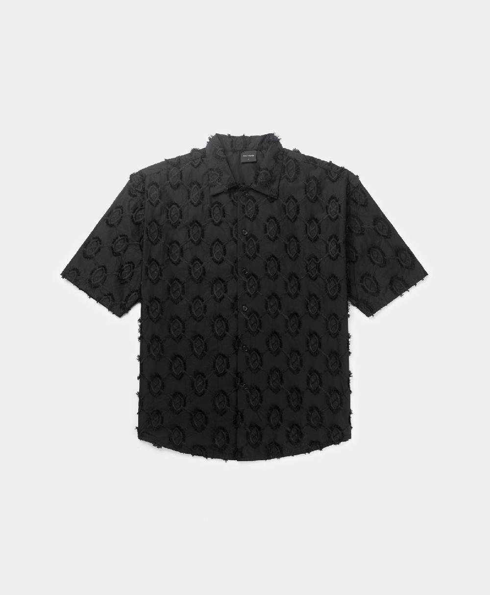Daily Paper Black Trophy Shield Shirt