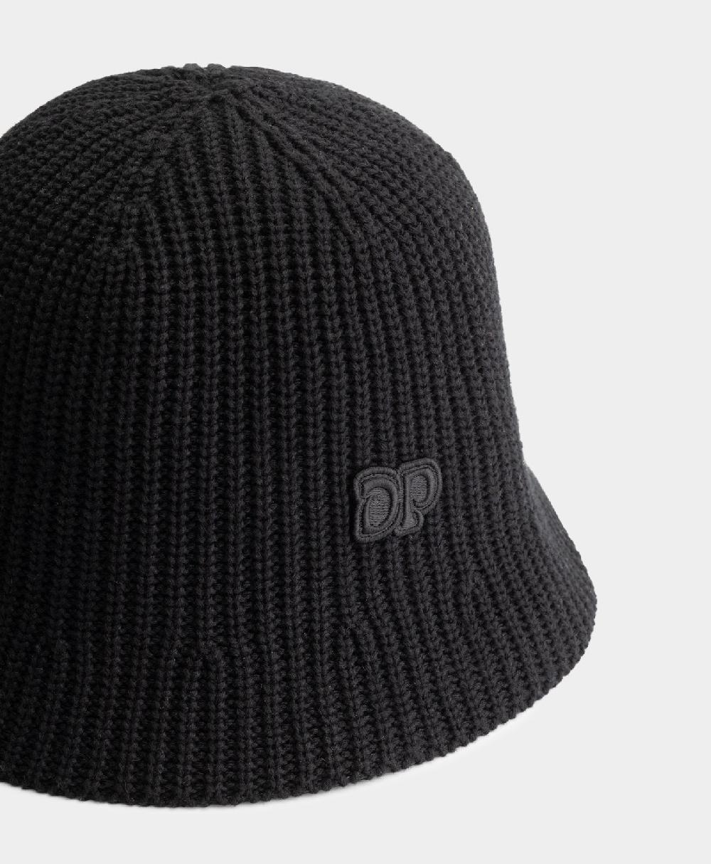 Daily Paper Black Unit Knitted Bucket Hat