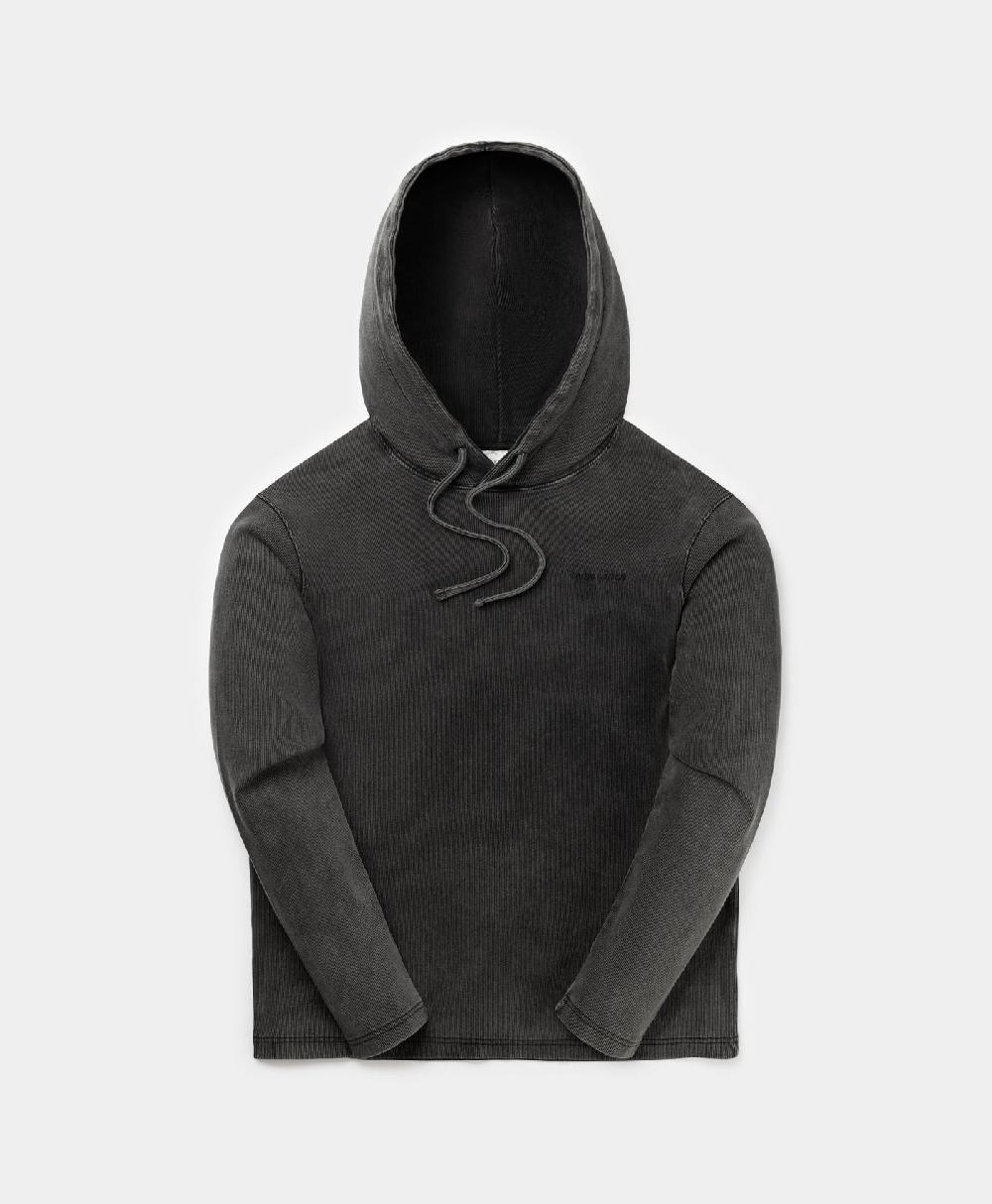 Daily Paper Black Zawadi Rib Hoodie
