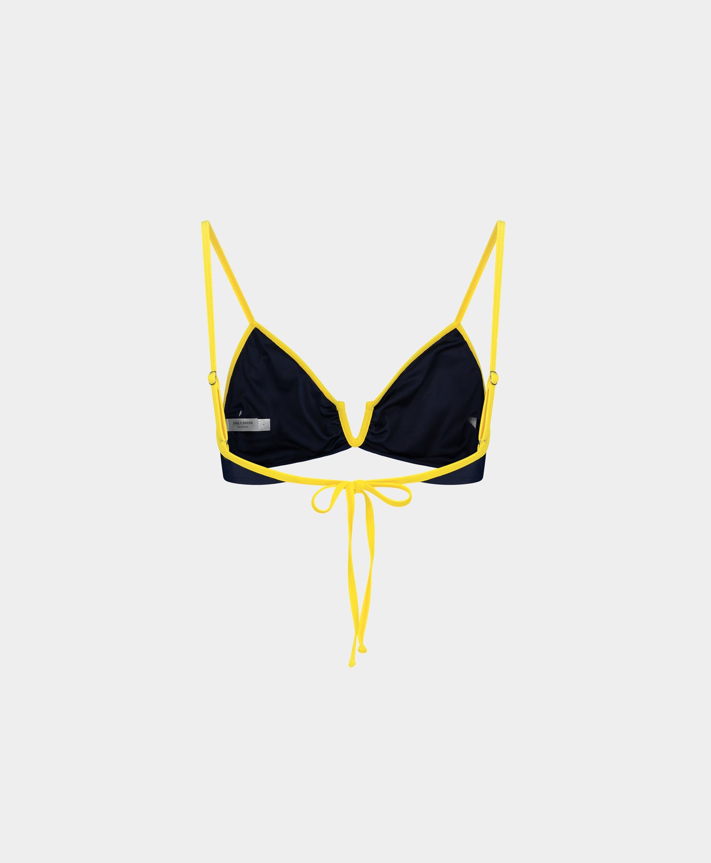 Daily Paper Blue Contrast Bikini Top