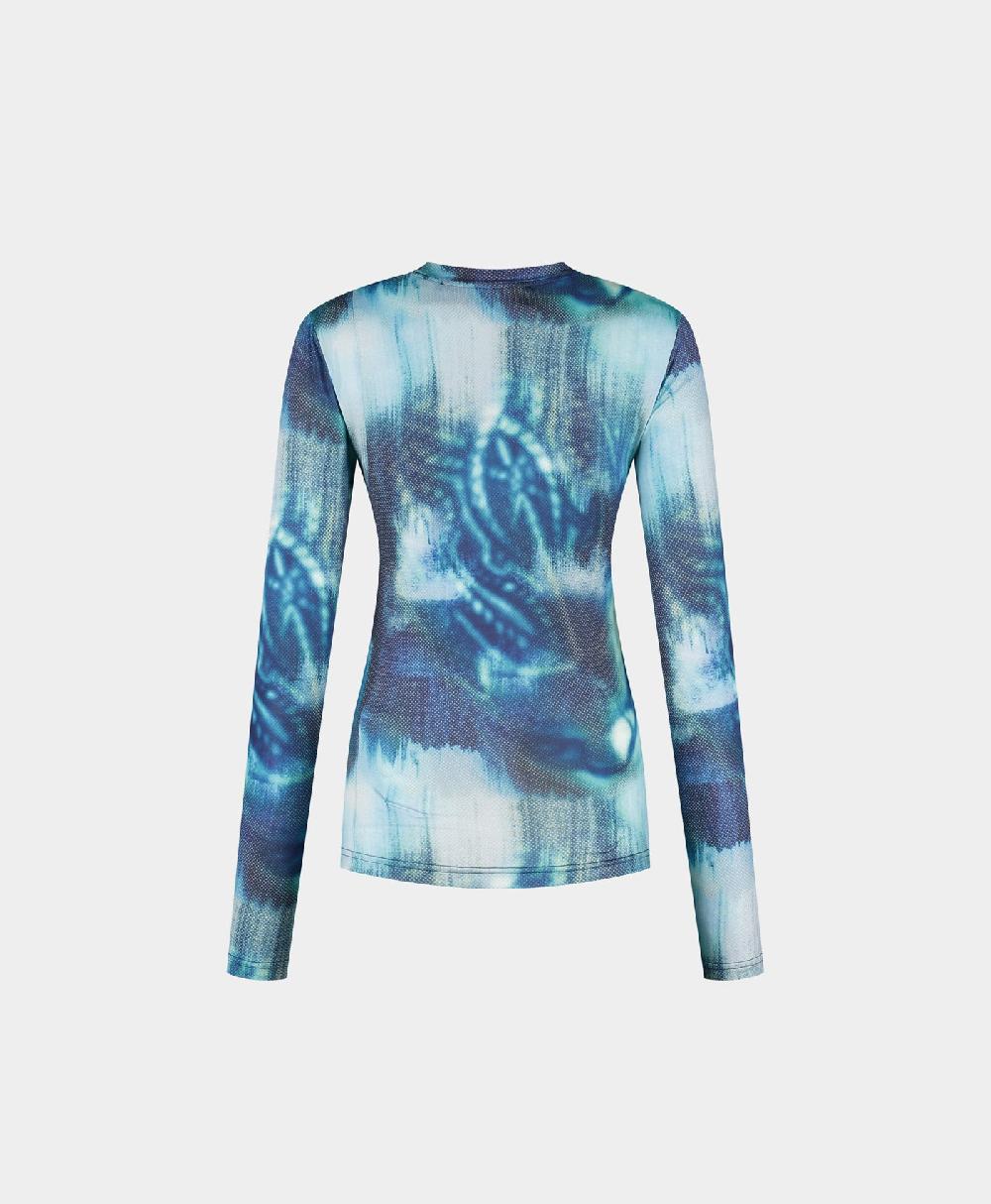 Daily Paper Blue Fitted Braid Longsleeve