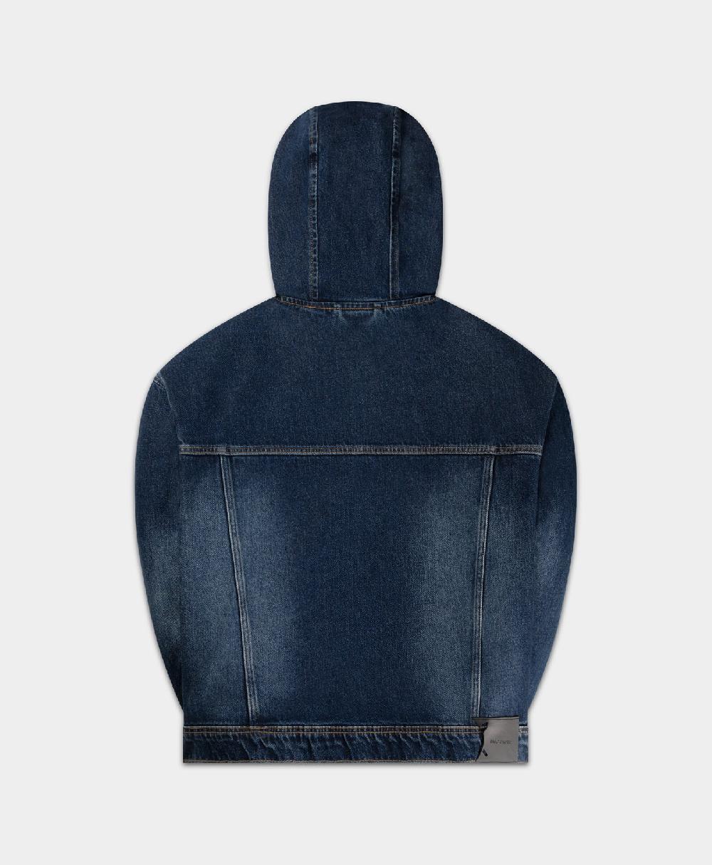 Daily Paper Blue Indigo Washed Denim Jacket