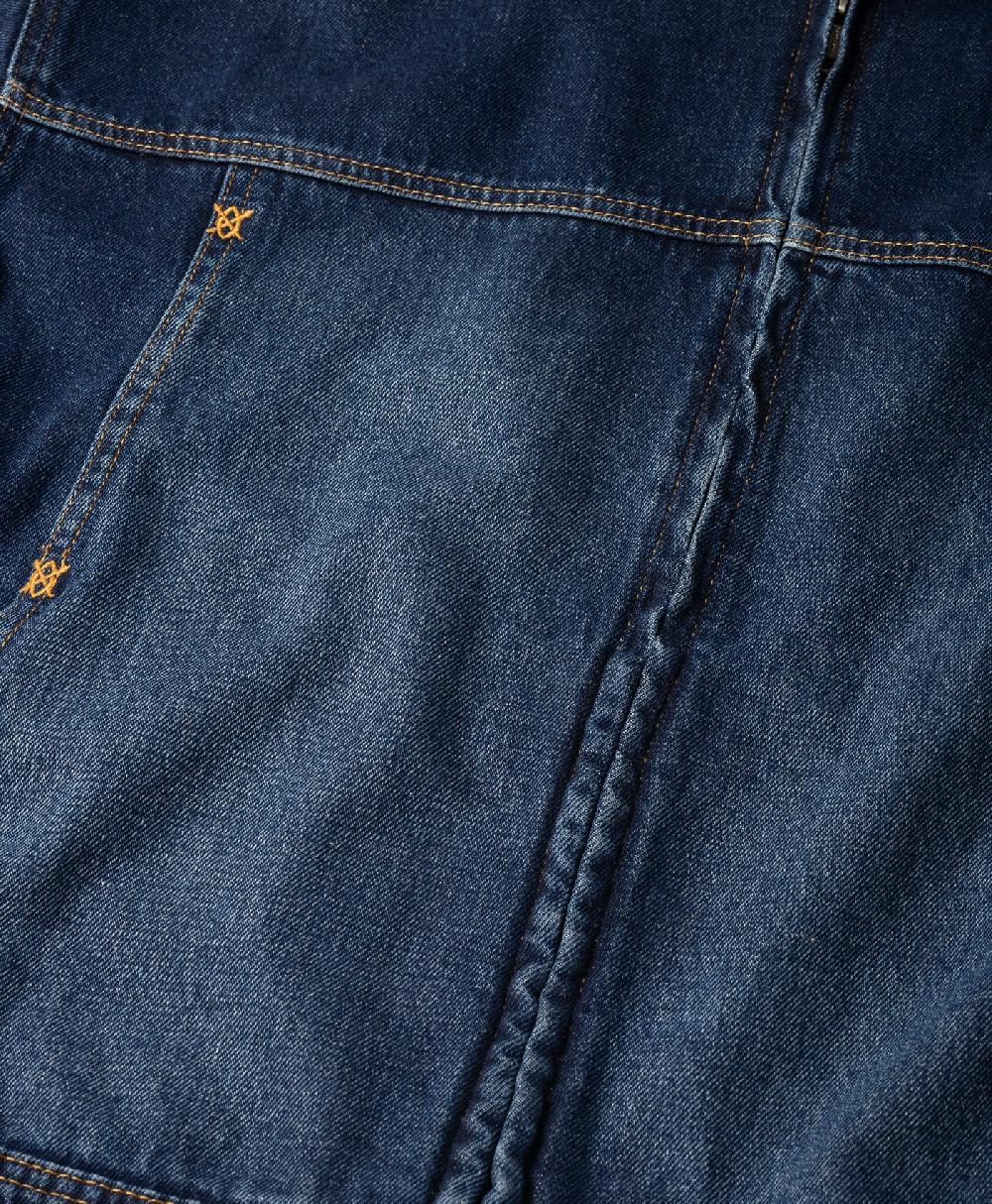 Daily Paper Blue Indigo Washed Denim Jacket