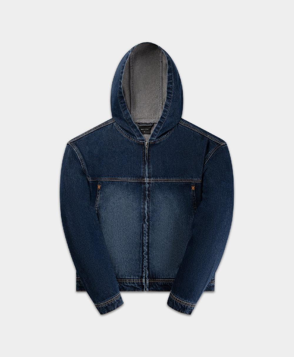 Daily Paper Blue Indigo Washed Denim Jacket