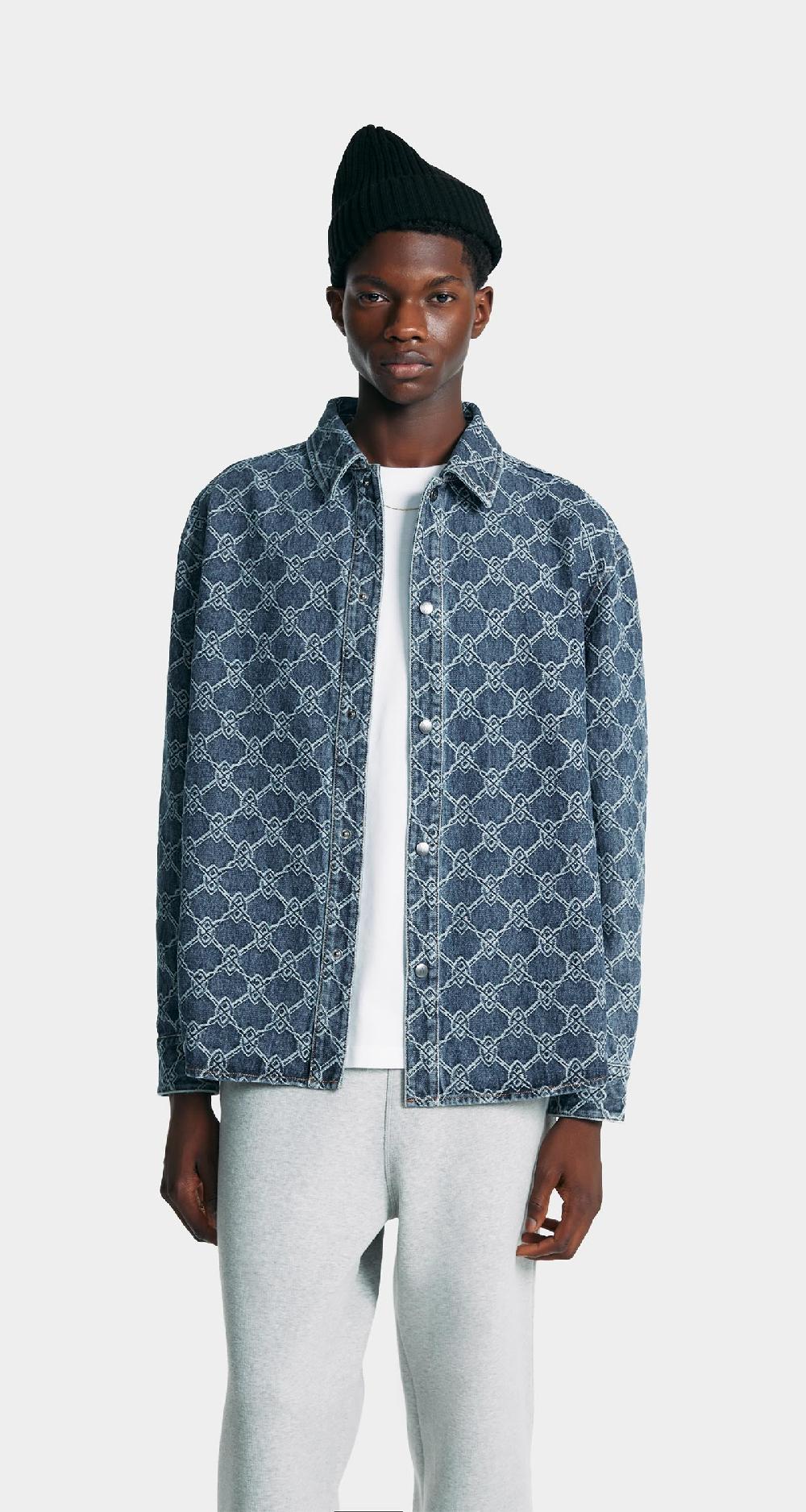 Daily Paper Blue Rahul Shield Shirt