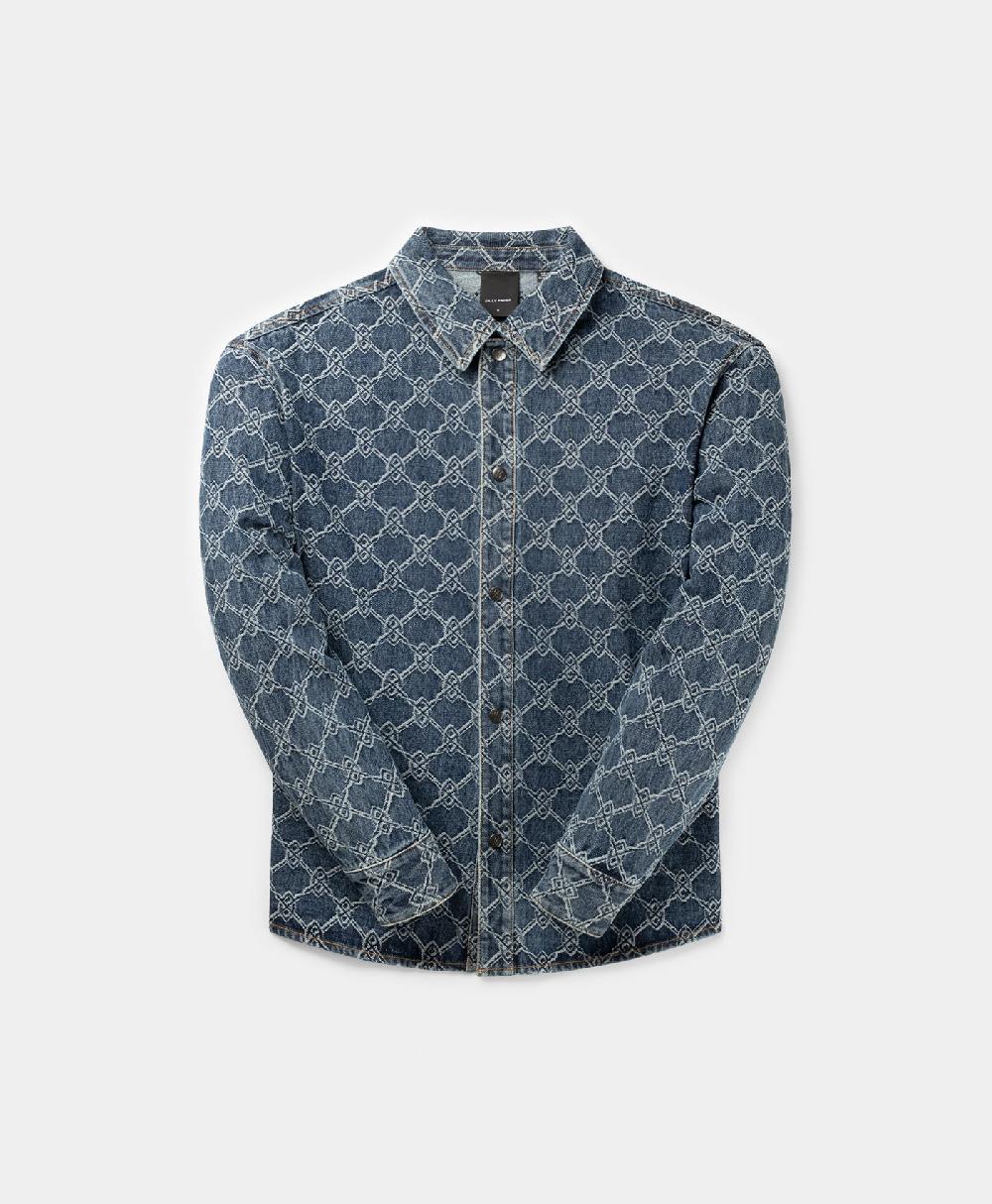 Daily Paper Blue Rahul Shield Shirt