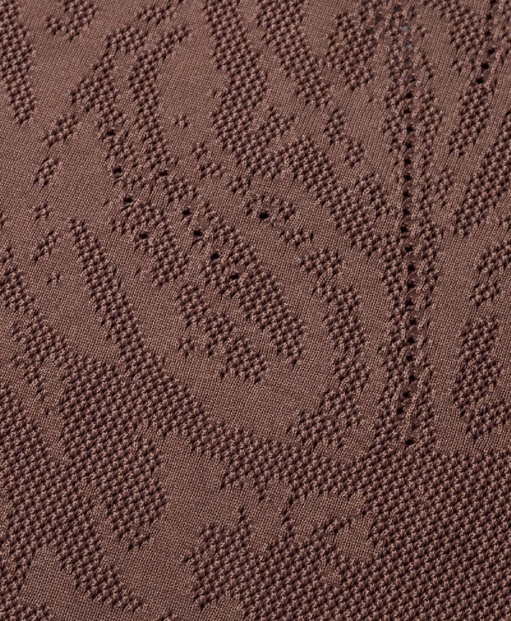 Daily Paper Bordeaux Red Braided Washed Polo