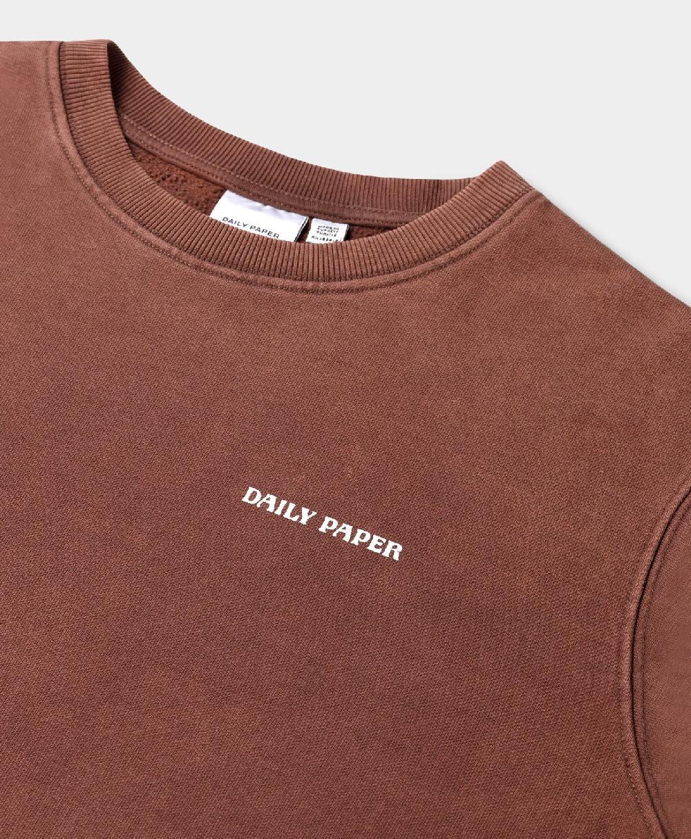 Daily Paper Bordeaux Wash Dias Sweater