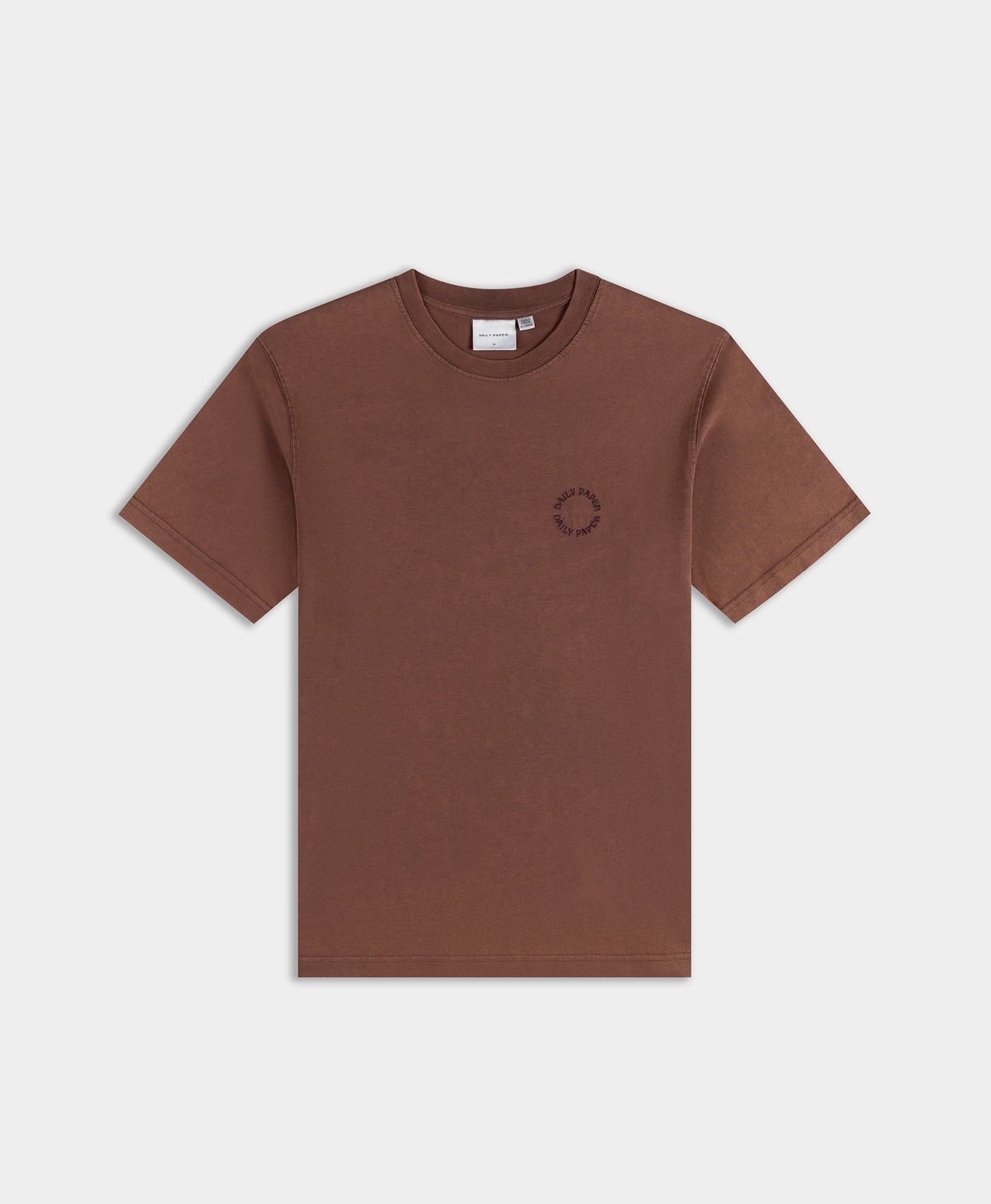 Daily Paper Bordeaux Wash Orbit Emb T-Shirt