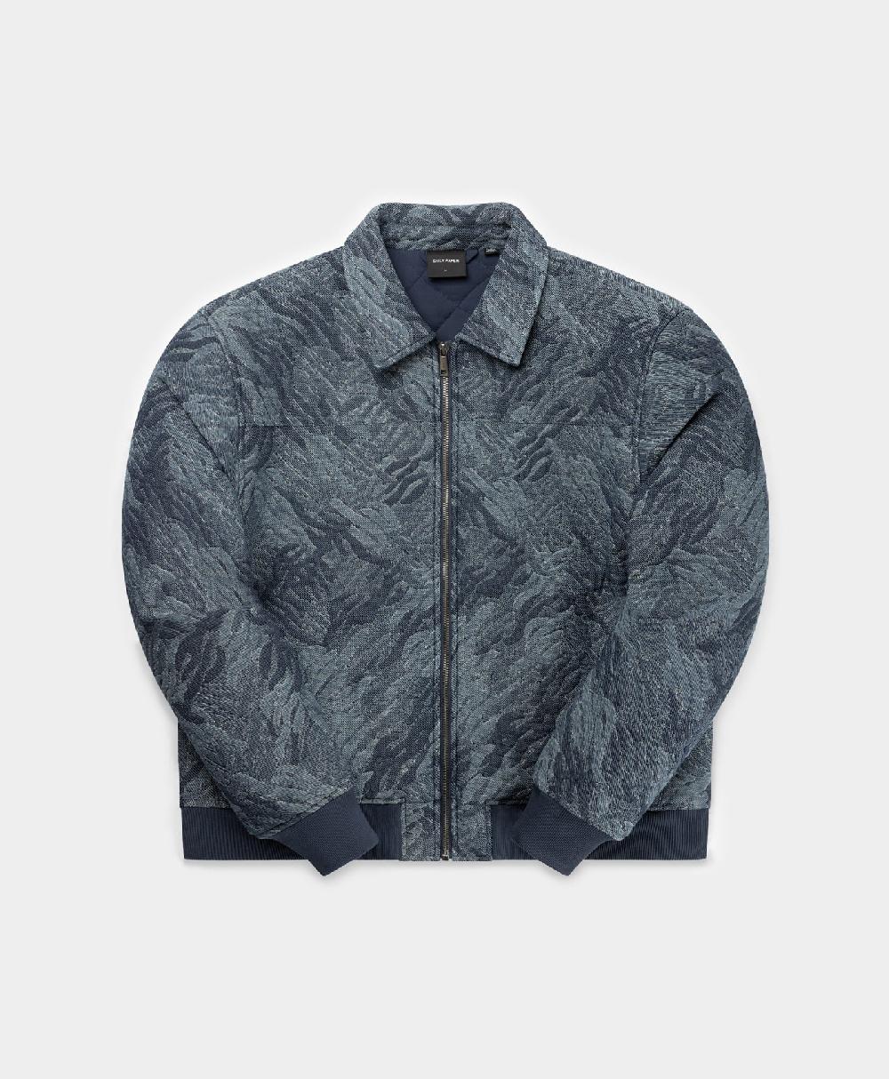 Daily Paper Camo Monogram Denim Bomber