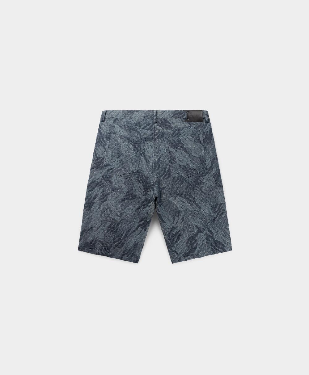 Daily Paper Camo Monogram Jeans Shorts