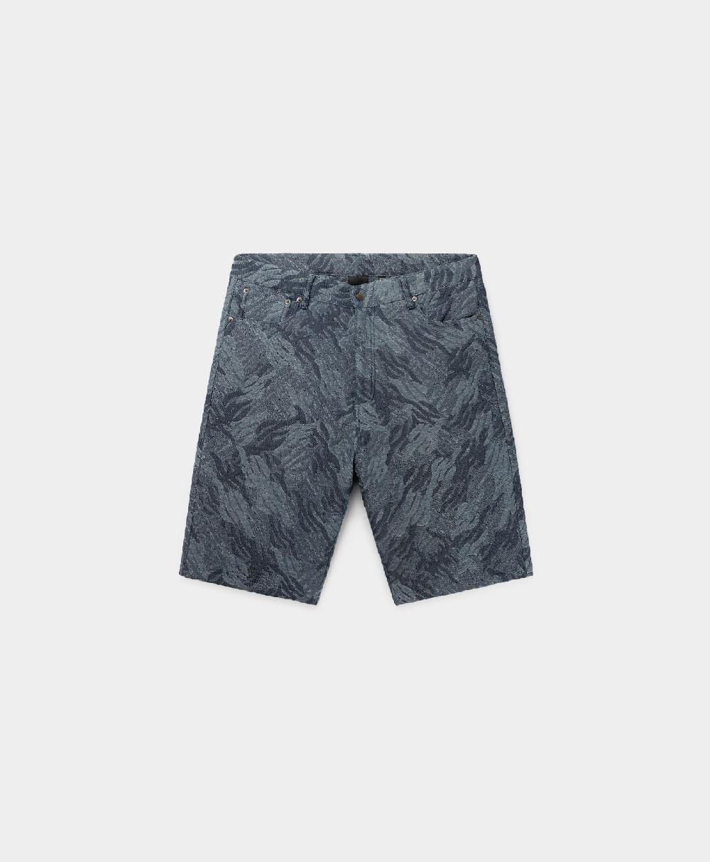 Daily Paper Camo Monogram Jeans Shorts
