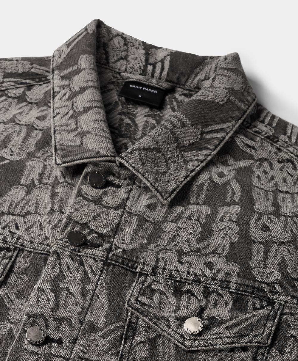 Daily Paper Grey Denim Macrame Jacket