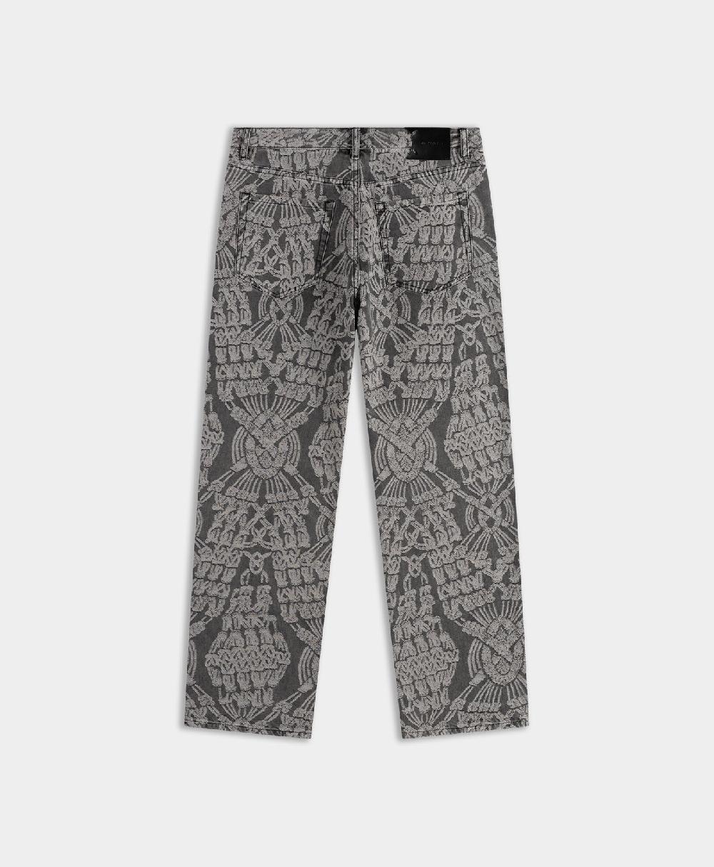 Daily Paper Grey Macrame Amba Jeans