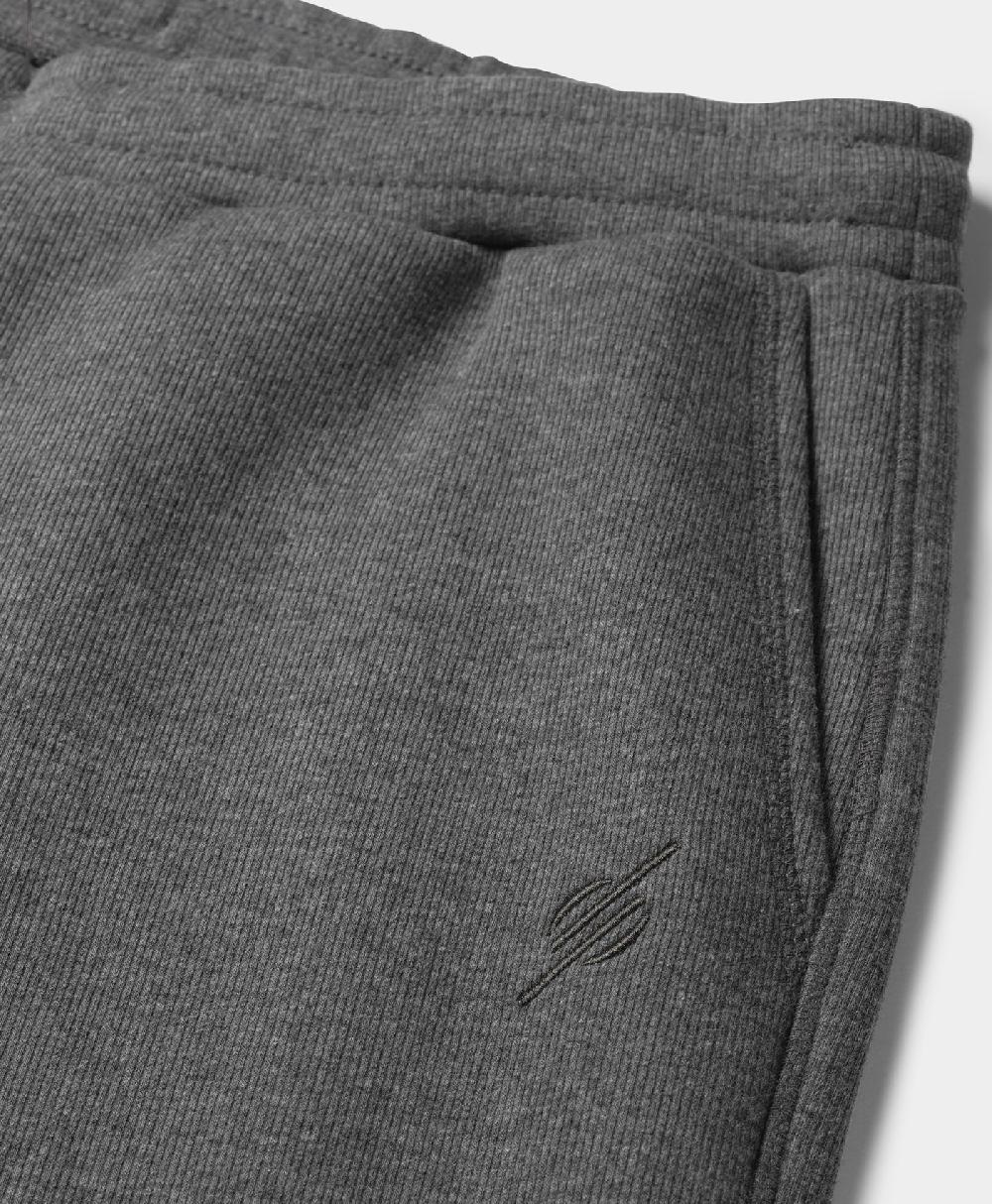 Daily Paper Grey Marl Mono Rib Pants