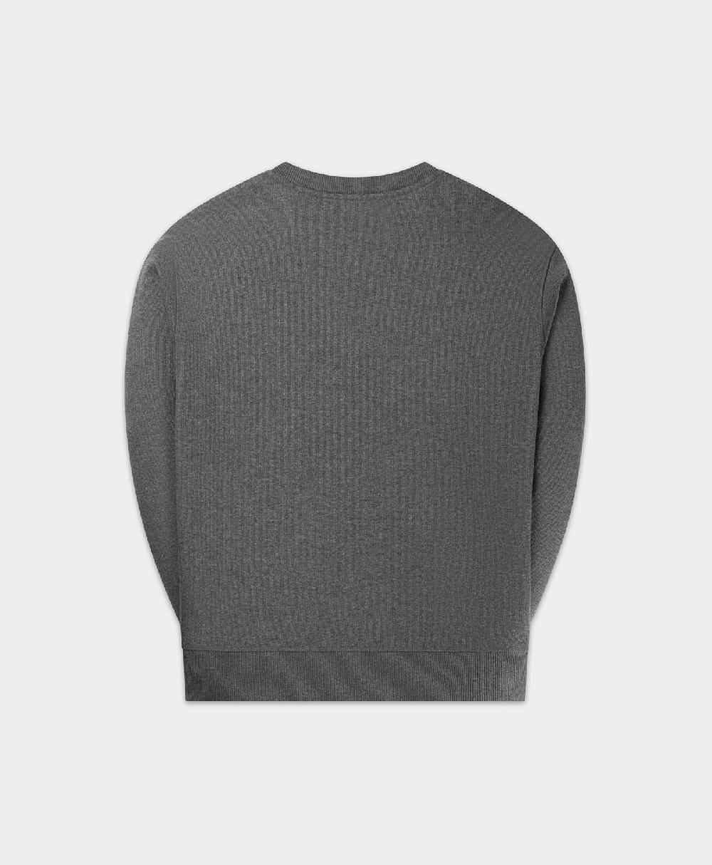 Daily Paper Grey Marl Mono Rib Sweater