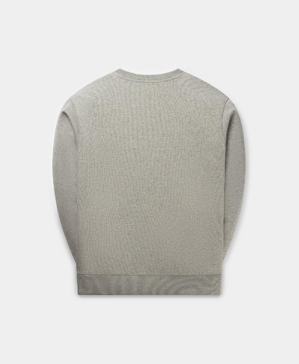 Daily Paper Grey Melange Mono Rib Sweater