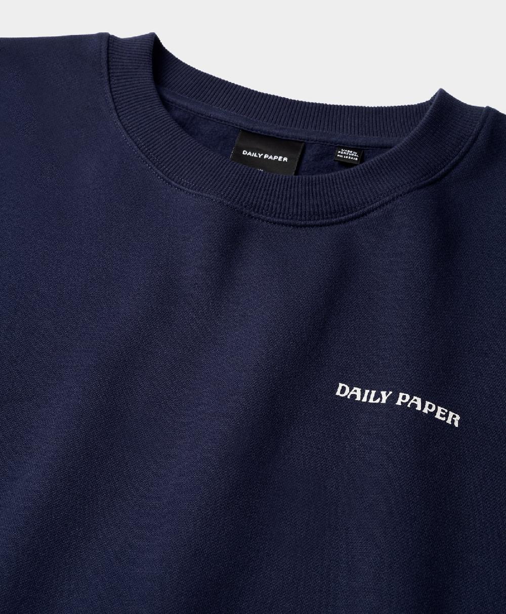 Daily Paper Maritime Blue Craft Sweater