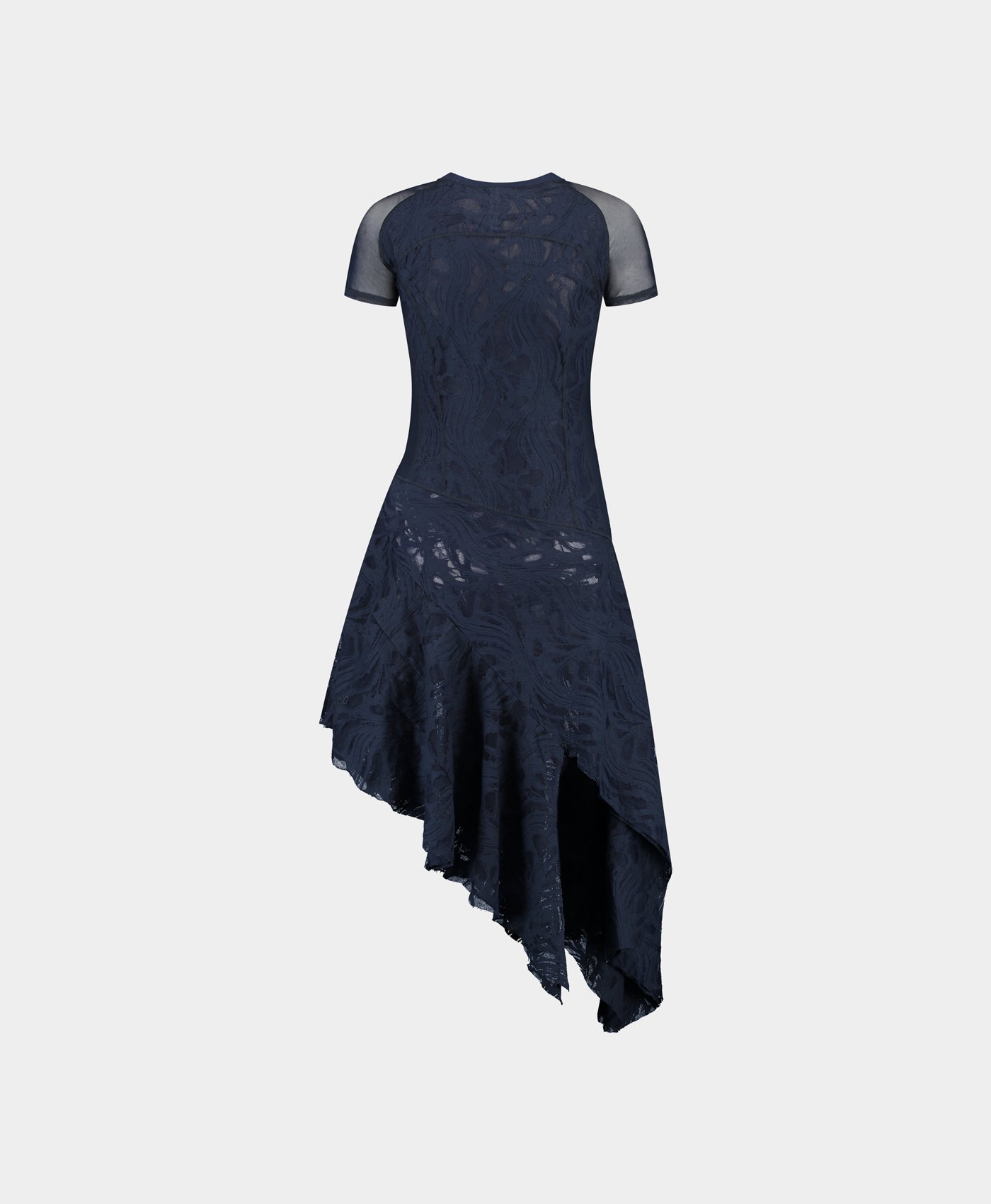 Daily Paper Maritime Blue Lace Dress