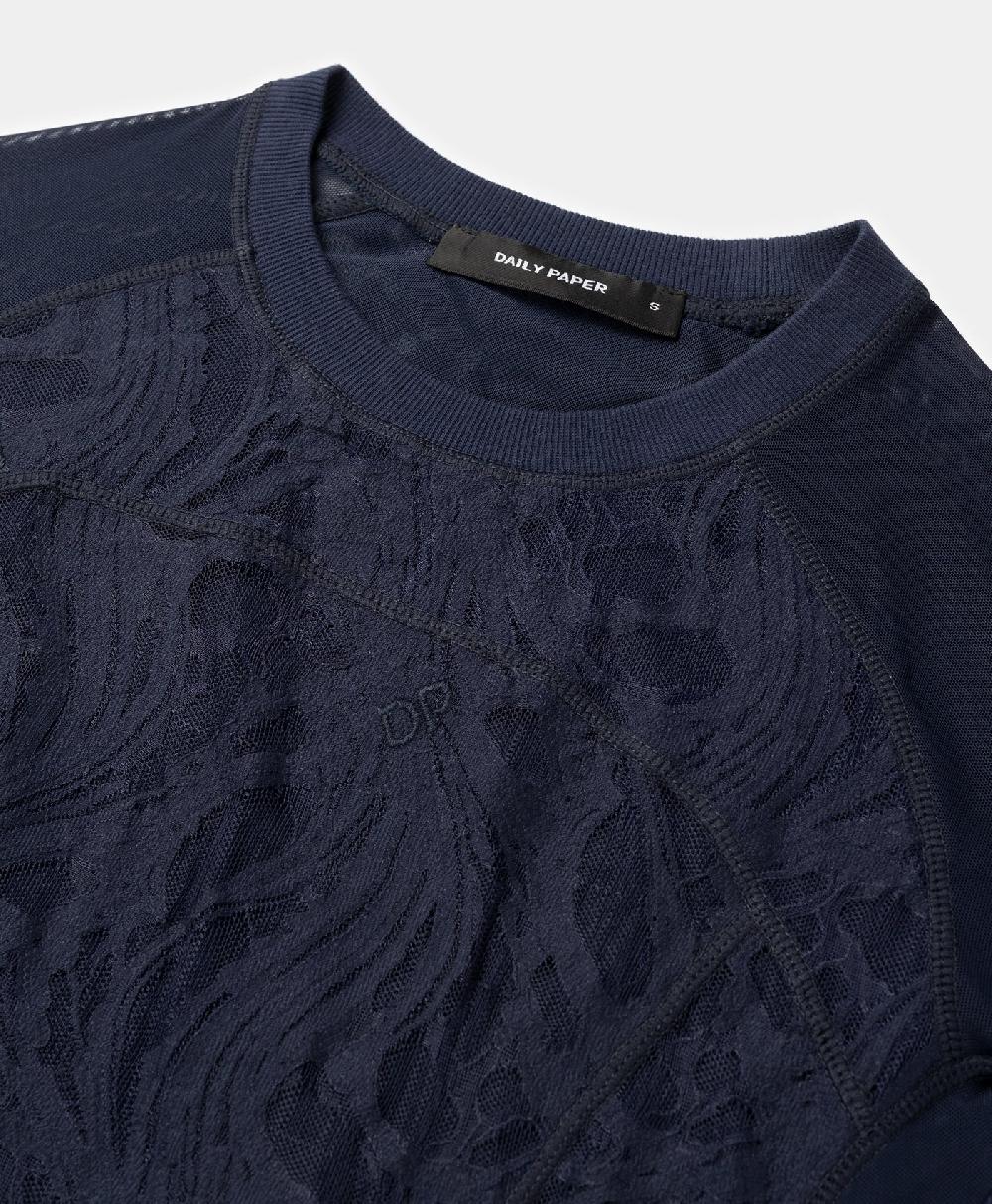 Daily Paper Maritime Blue Lace Dress