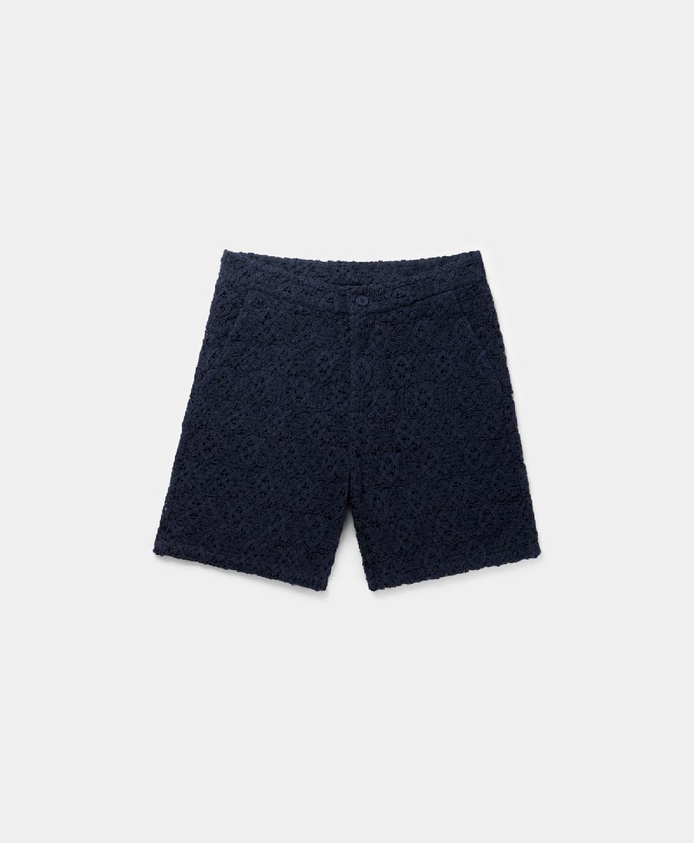 Daily Paper Maritime Blue Lace Shield Short