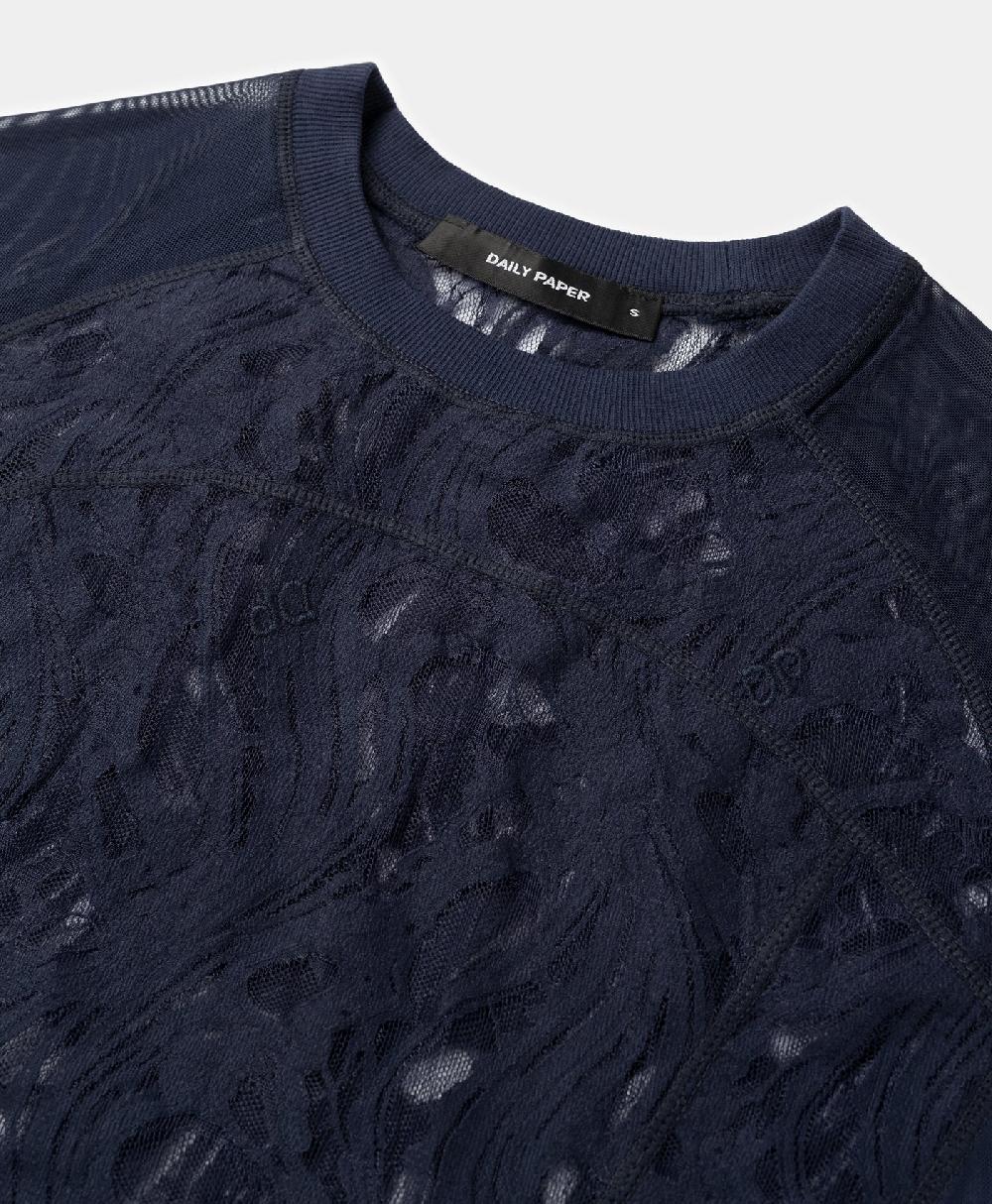 Daily Paper Maritime Blue Lace Top