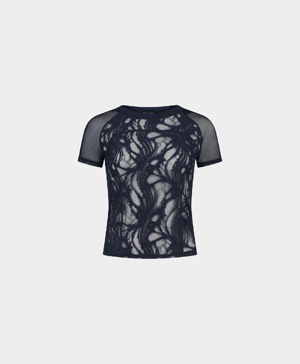 Daily Paper Maritime Blue Lace Top