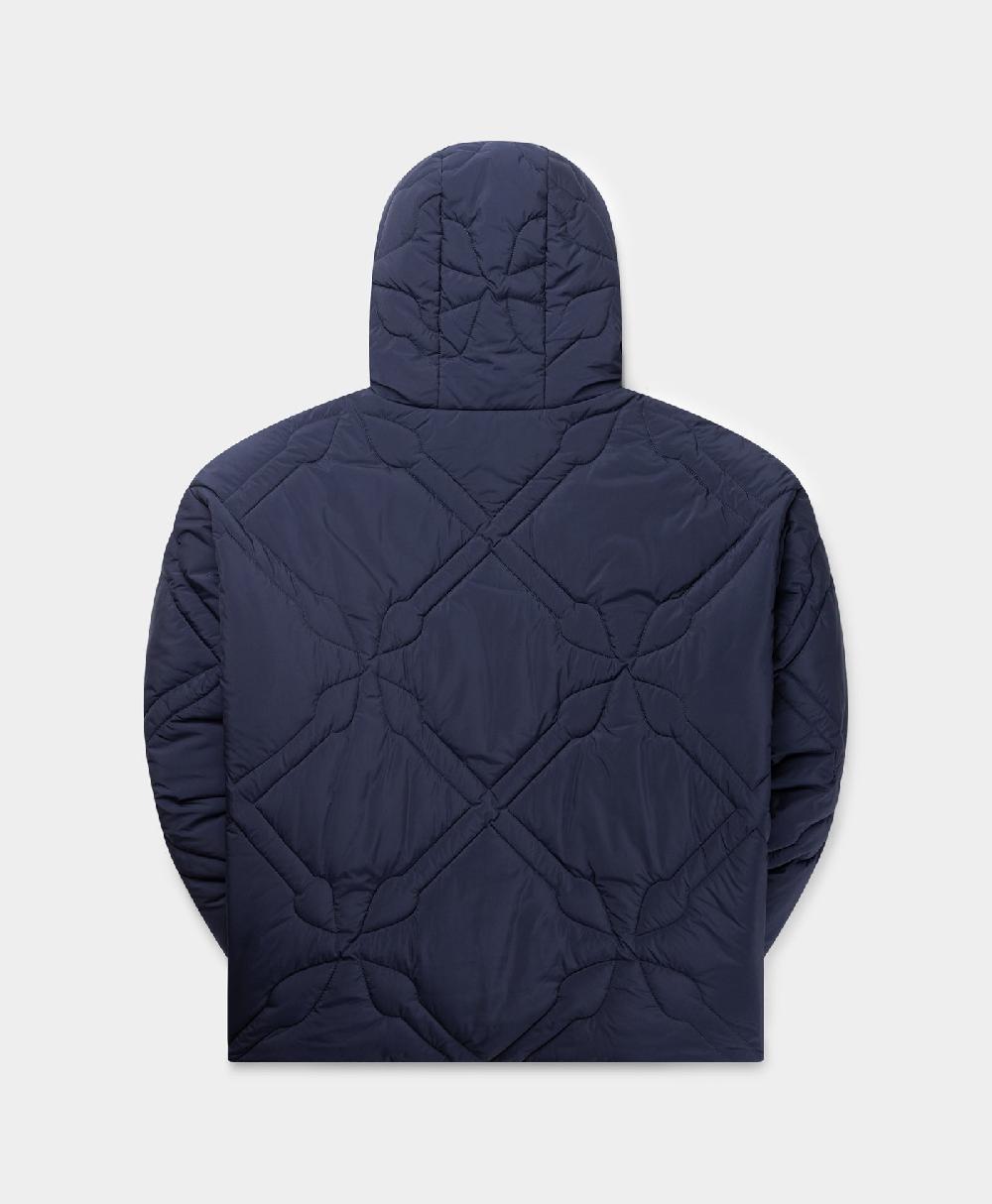 Daily Paper Maritime Blue Spear Puffer Jacket