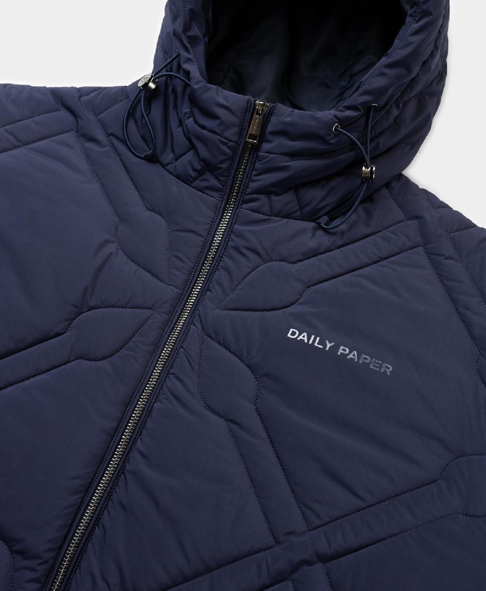 Daily Paper Maritime Blue Spear Puffer Jacket