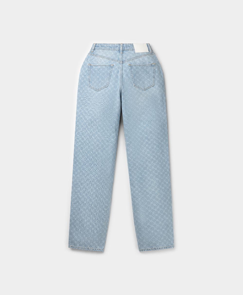 Daily Paper Mid Blue Avery Monogram Jeans