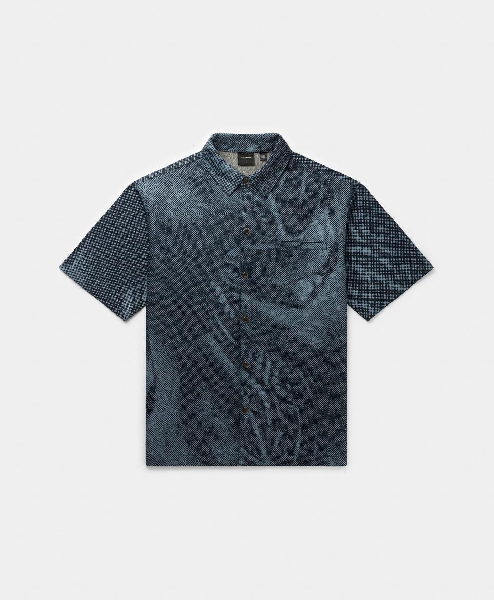 Daily Paper Multi-Colored Braids Denim Shirt