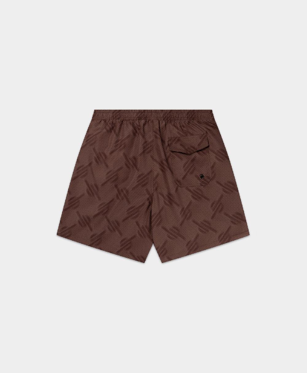 Daily Paper Nutmeg Dotted Monogram Swimshorts