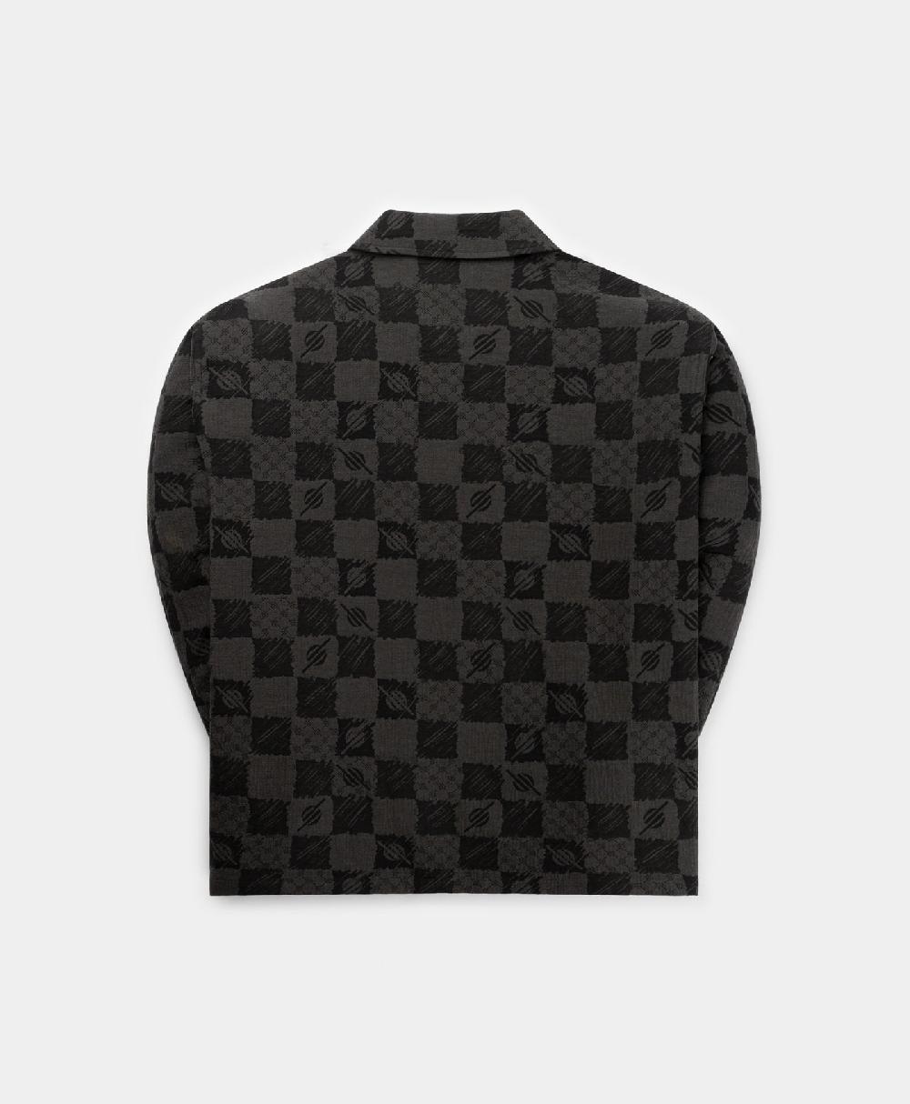 Daily Paper Phantom Black Membuti Chess Shirt