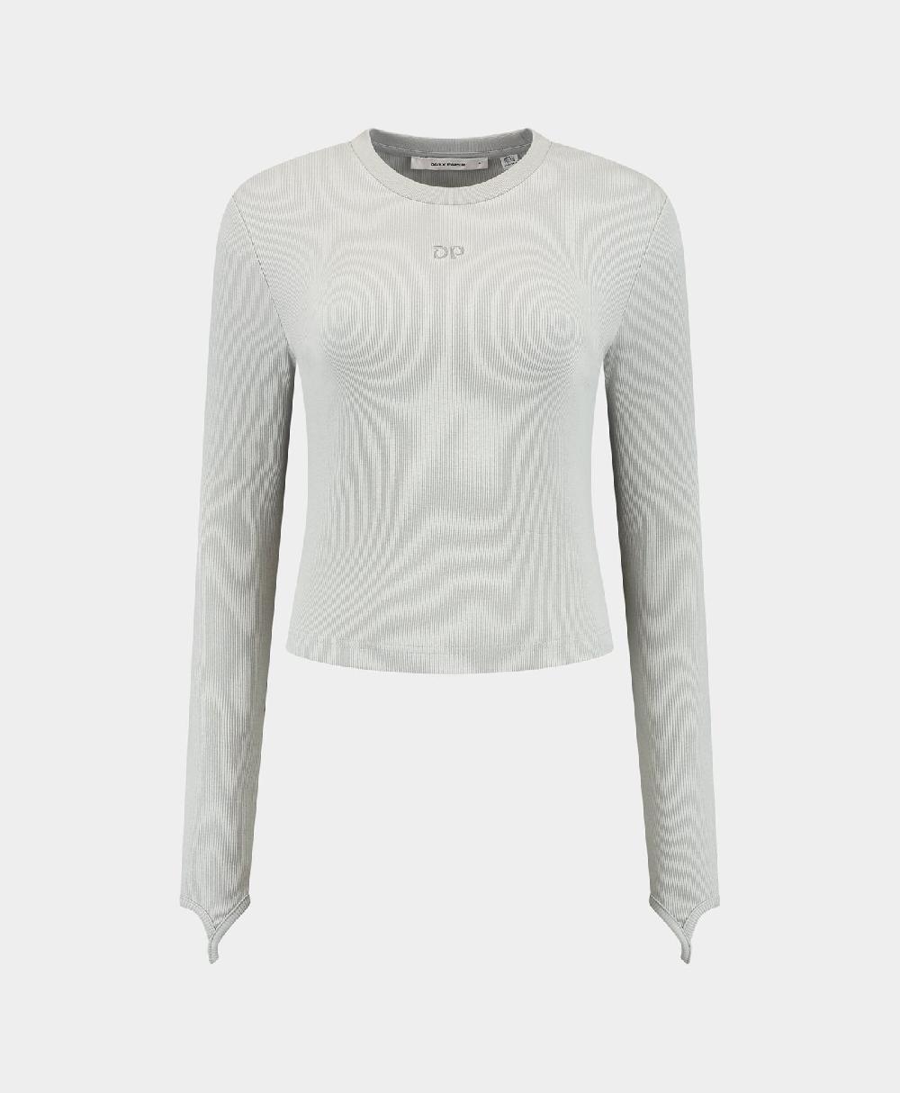 Daily Paper Ultimate Grey Logo Rib Top