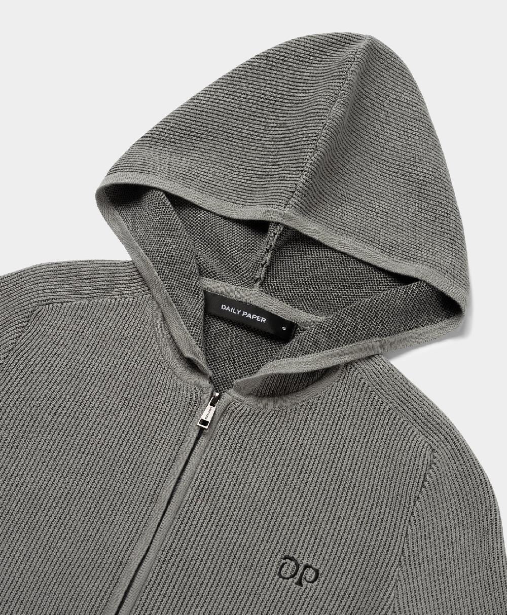 Daily Paper Wet Weather Rib Knit Hoodie