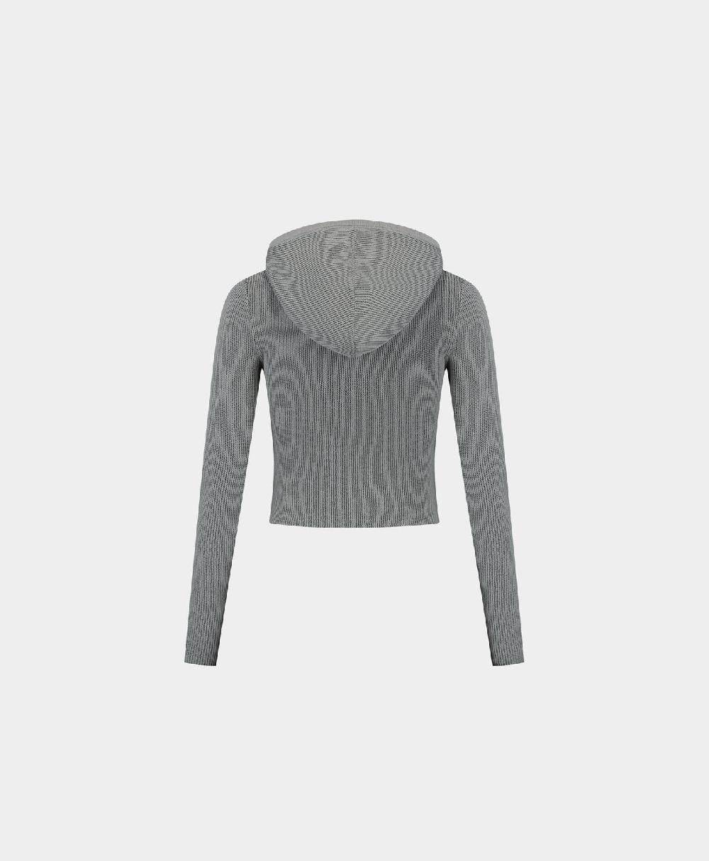 Daily Paper Wet Weather Rib Knit Hoodie