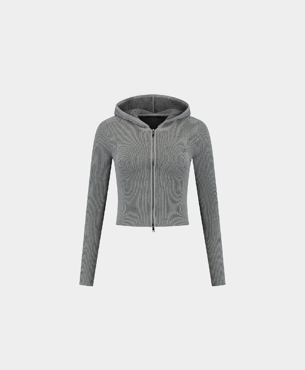 Daily Paper Wet Weather Rib Knit Hoodie