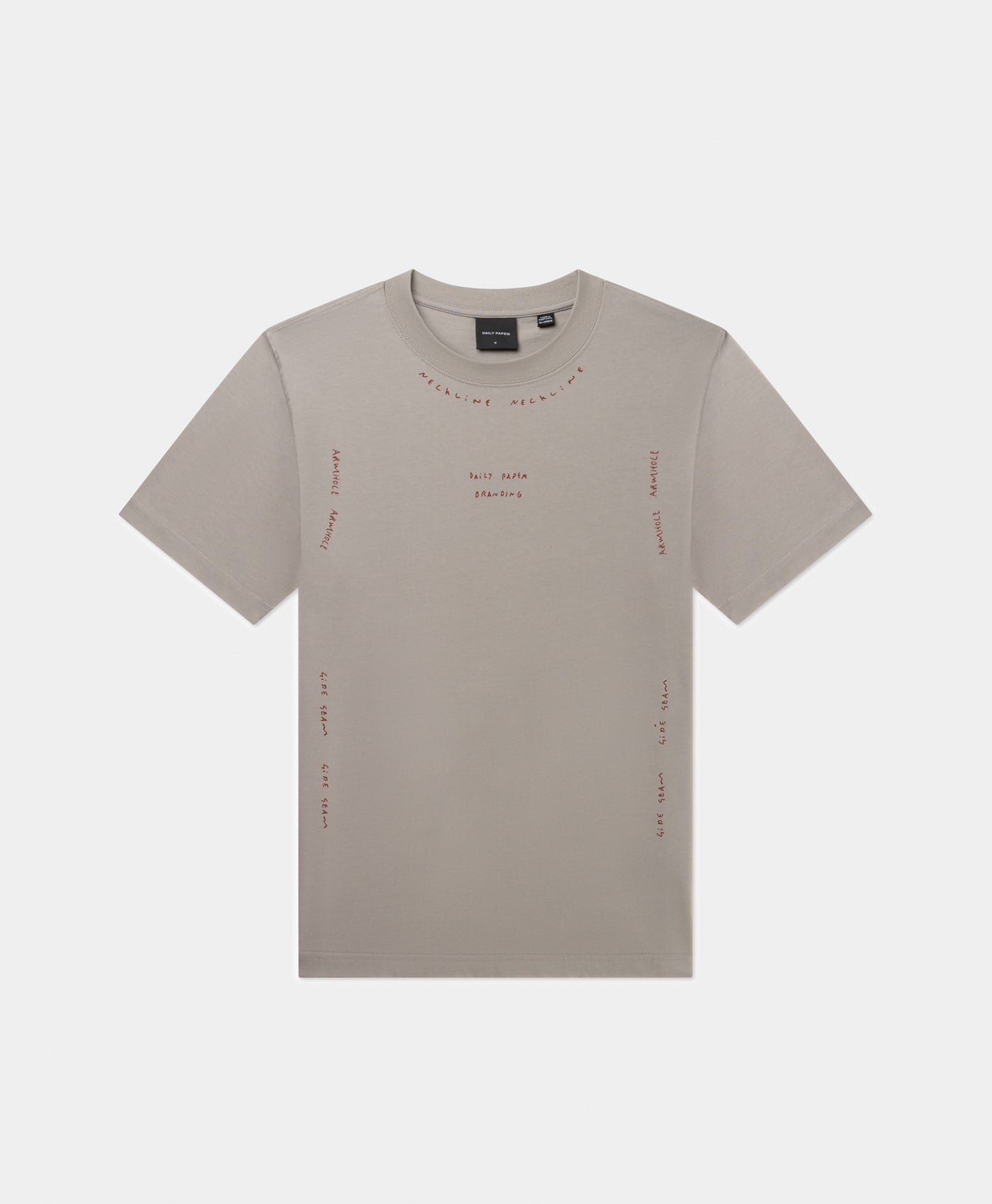 Daily Paper Wet Weather Written T-Shirt