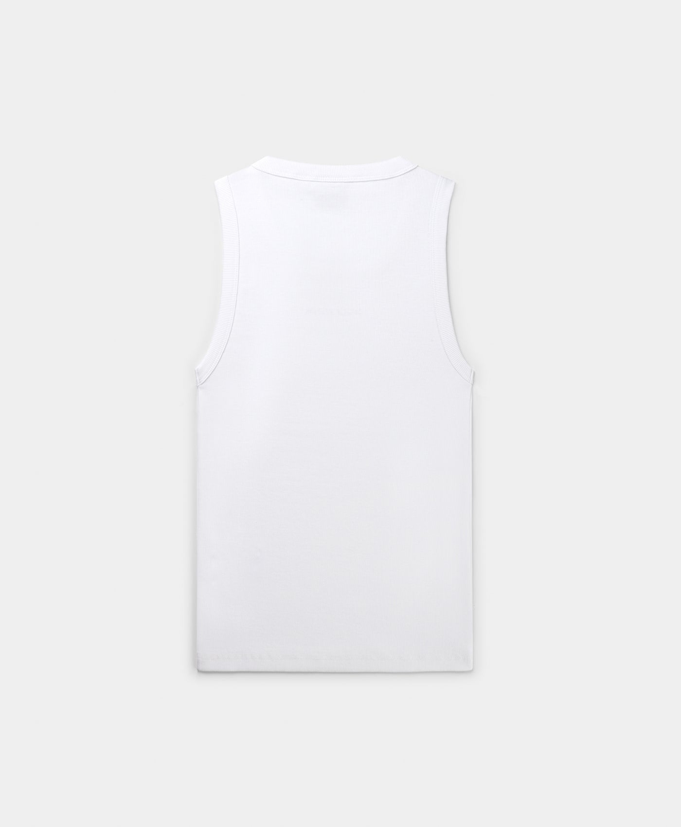 Daily Paper White Dias Rib Tank Top